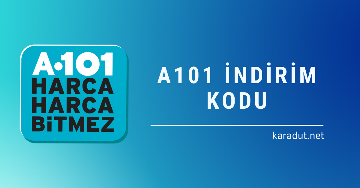 A101 İndirim Kodu
