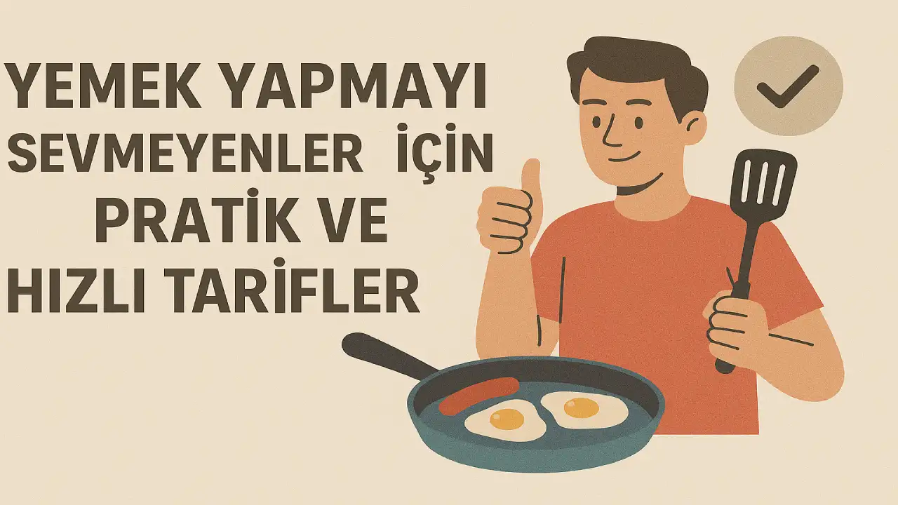 Yemek Yapmayı Sevmeyenler İçin Pratik ve Hızlı Tarifler
